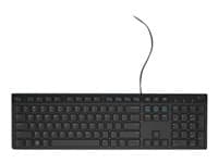 Dell KB216 - Teclado - USB - español - negro - para Latitude 3480, 3580