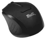 Klip Xtreme - Voltrex - Mouse - Wireless - 2.4 GHz - Black - 1600dpi