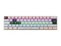 Primus Gaming - Keyboard - Wired - Spanish - USB 2.0 - Ergonomic Design - Black/white