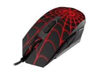 Xtech - XTM-M520SM - Mouse - USB - Wired - black and red - Gaming Spider-Man