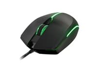 Xtech - XTM-218 - Mouse - USB - Wired - Black - 4 buttons with Light 2400 dpi