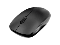 Xtech - XTM-309 - Mouse - 2.4 GHz - Wireless - Black - 3 buttons 1600 dpi