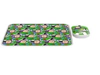 Xtech - Mouse and mouse pad kit - 2.4 GHz - Wireless - Toy Story - Disney Toy Story XTM-DKT10TS