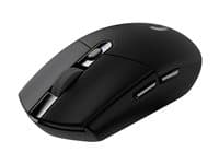 Logitech G G305 - Ratón - óptico - 6 botones - inalámbrico - 2.4 GHz - receptor inalámbrico USB - negro
