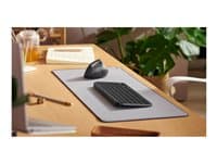 Logitech Lift Vertical Ergonomic Mouse - Ratón vertical - ergonómico - 6 botones - inalámbrico - 2.4 GHz, Bluetooth