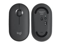 Logitech Pebble Mouse 2 M350s - Ratón - óptico - 3 botones - inalámbrico - Bluetooth - grafito