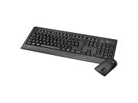 Klip Xtreme KCK-265S - Juego de teclado y ratón - inalámbrico - 2.4 GHz - impermeable